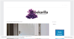 Desktop Screenshot of geekarilla.com